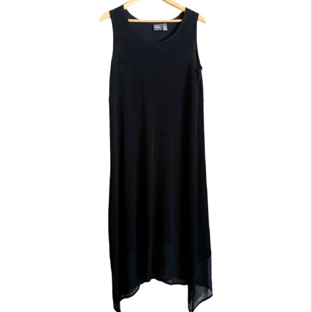 Gorgeous Chico's Travelers Hi-Lo maxi dress.